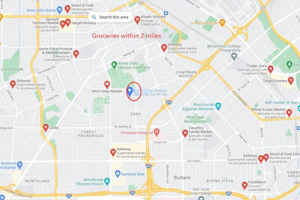 Great View & Bright 3Br Home /Ac/ 새너제이 외부 사진